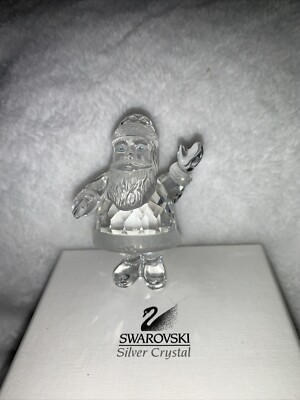 SWAROVSKI Crystal Waving Santa Claus 221362 Figurine | eBay
