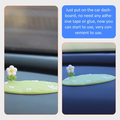2pcs Convenient Dashboard Anti- Mat Dashboard Mat Car Supply - 第 7/12 張圖片