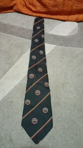 Cravatta Guinness supporter s club by tootal black and red vintage tie necktie  - Imagen 1 de 1