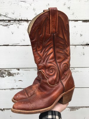 frye cowboy boots ebay