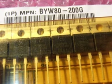 5pcs  BYW80-200G     200V 8A UltraFast   Rectifiers  TO220-2 ON  ROHS