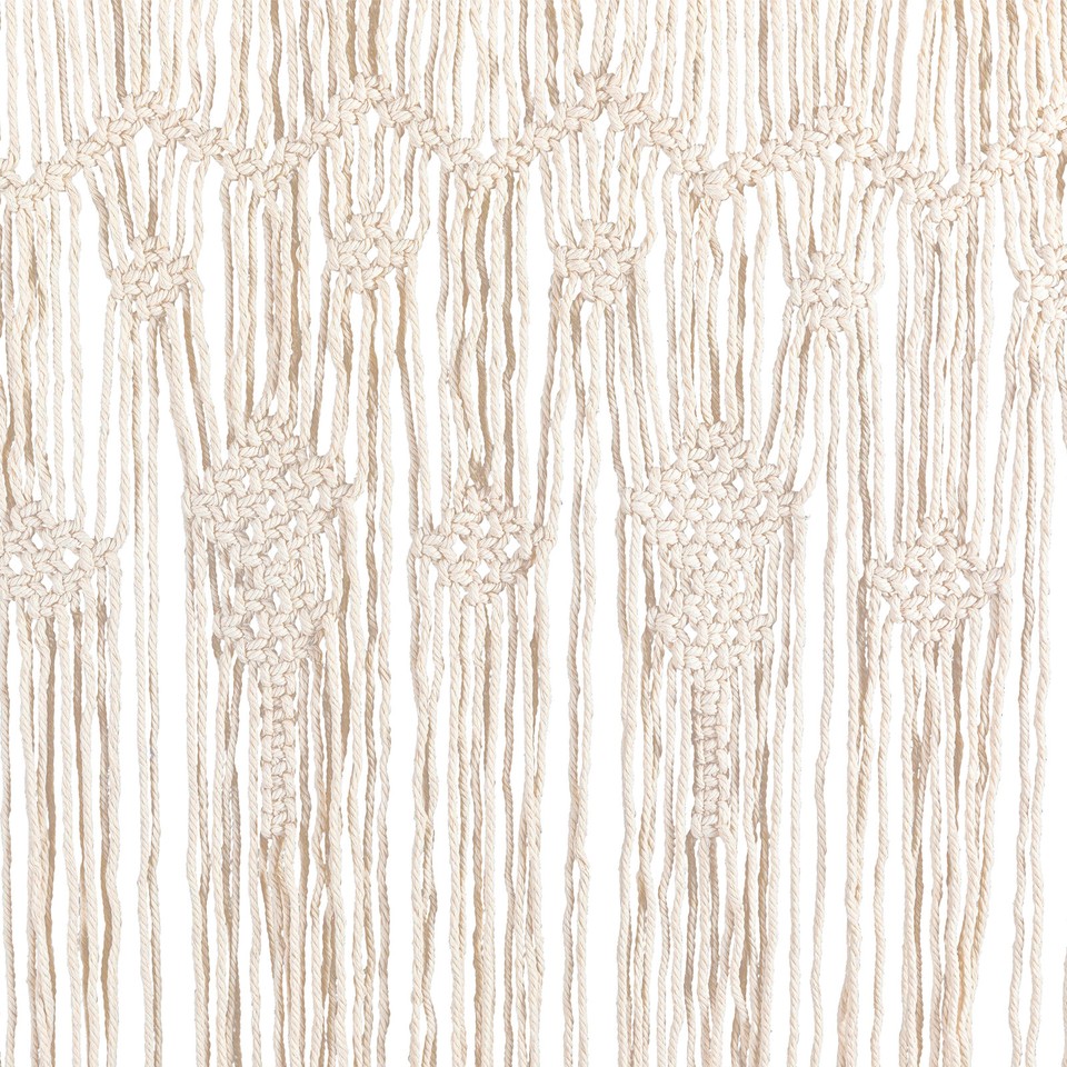 2pcs Boho Macrame Curtain Window Doorway Closet Room Divider Wedding