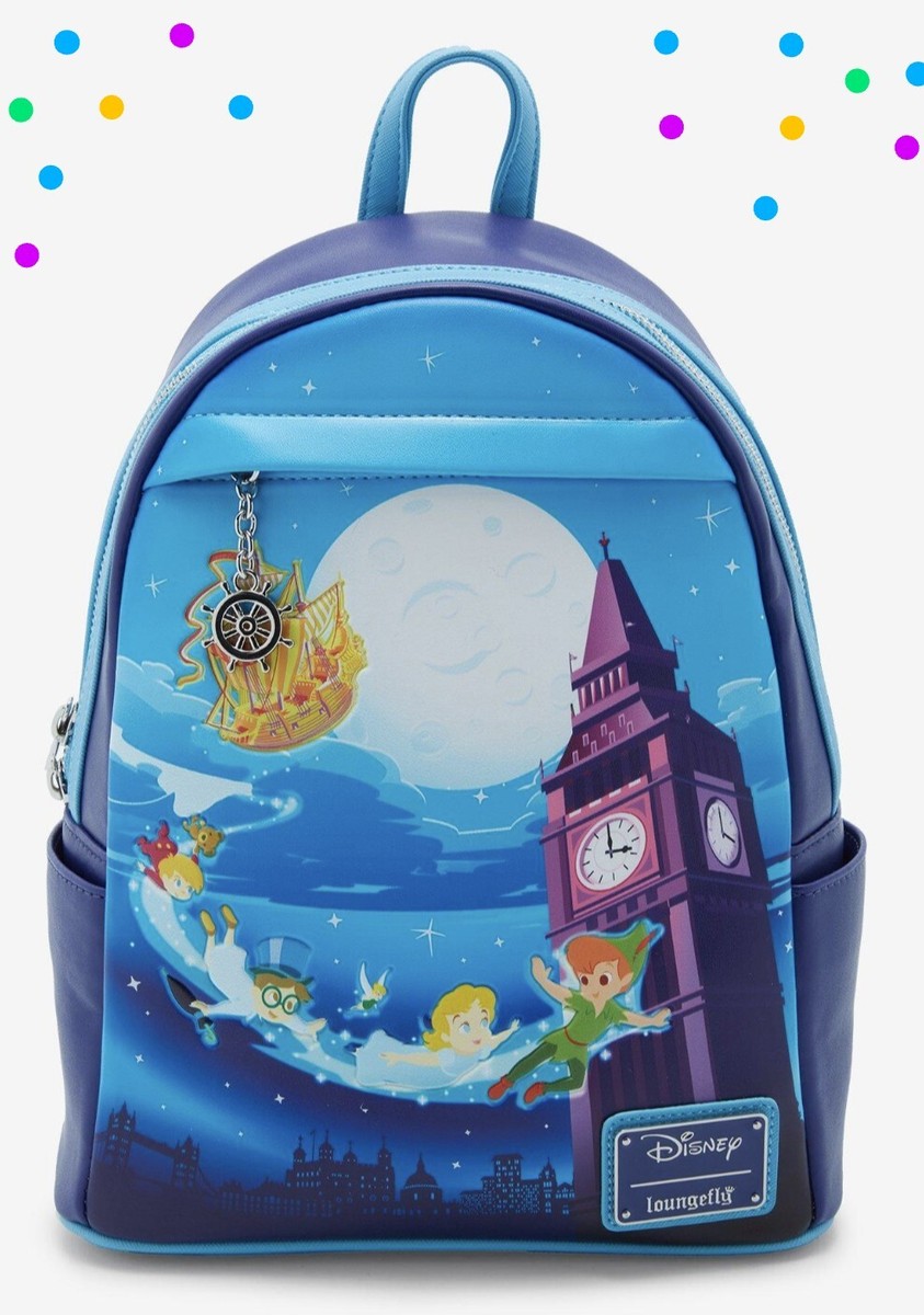 Loungefly Disney Peter Pan Night Flight Mini Backpack Loungefly Disney Peter Pan Night Flight Mini Backpack | Hot  main image 2