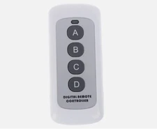 433MHz  EV1527 Code Remote Control  Transmitter Wireless W Battery Garage Door