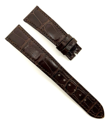 Patek Philippe 20mm x 16mm Brown Alligator Watch Strap Band D E82 Authentic OEM