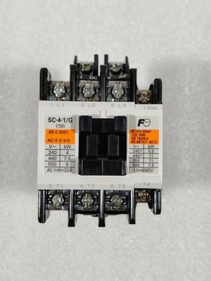 FUJI ELECTRIC FA SC-4-1/G 32AMP CONTACTOR COIL VOLTAGE 24VDC FAST SHIPPING