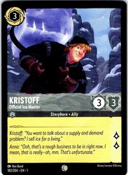 Kristoff - Official Ice Master 182/204 The First Chapter Common