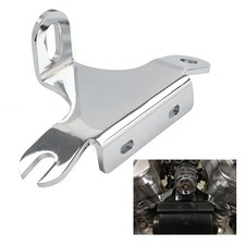 Obere Motorhalterung Chrom für Harley Panhead Shovelhead FX 1971-84 FL 1948-84