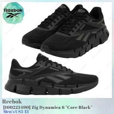 Reebok Zig Dynamica 6 Core Black 100225490 Men's US5-13 NEW