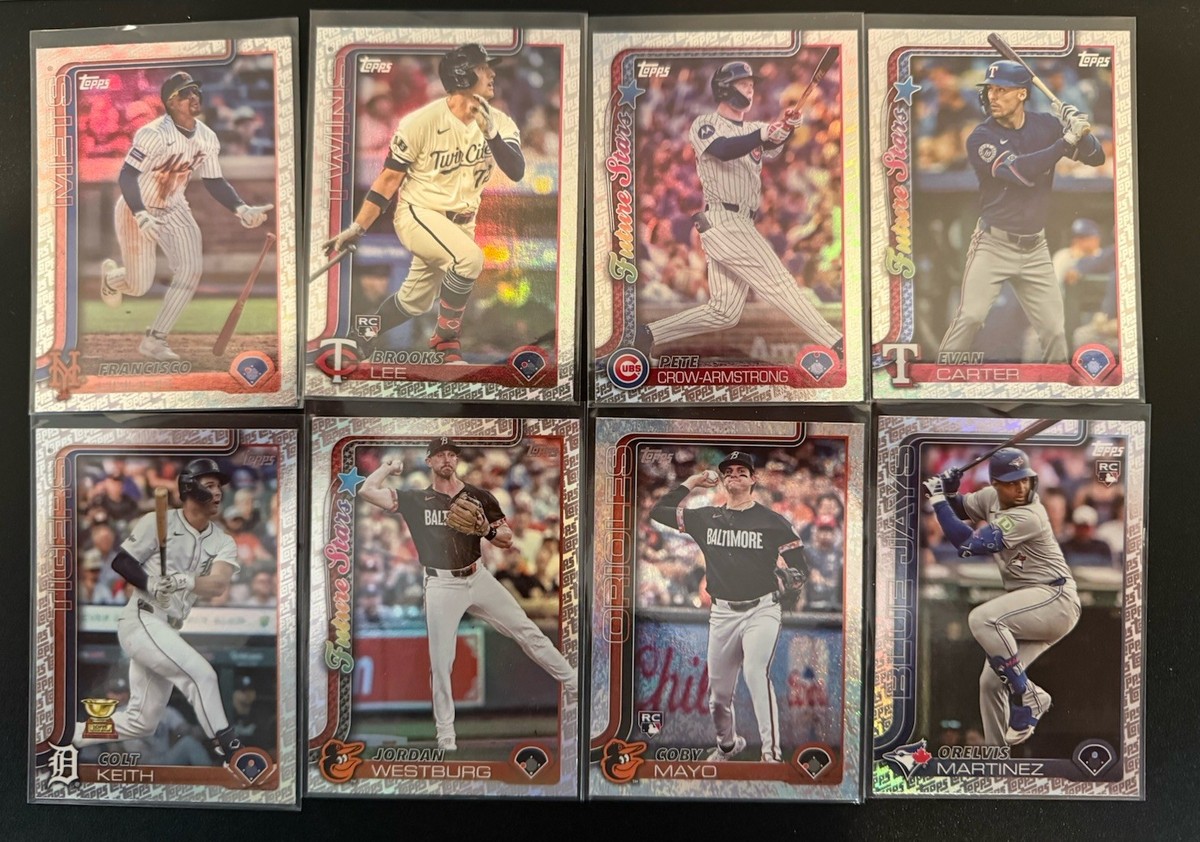 50% off! 2025 Topps Series 1 Baseball Foil Pattern Parallels * You 