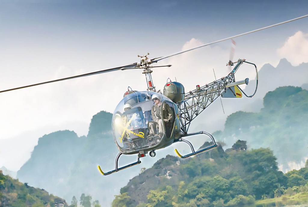 Italeri 1:48 OH-13 Sioux Corean War Plastic Model Kit