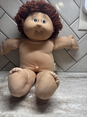 Vintage 1982 Cabbage Patch Kids Boy Doll With 1 Tooth, Doll Only