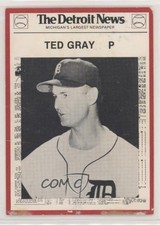 1981 Detroit News Tigers Boys of Summer 100th Anniversary Ted Gray #131 3c7