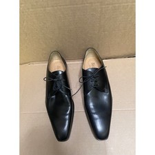 Bexley Blake Construction Black Leather Cap Toe Oxford Dress Shoes Men US 11 45