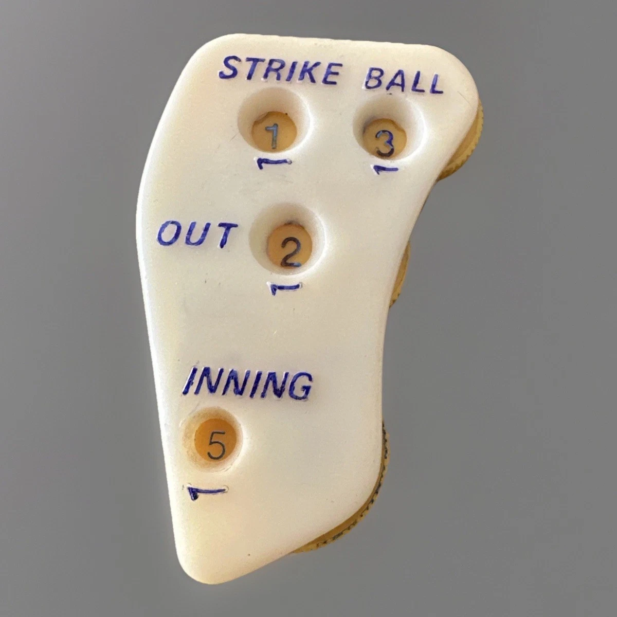 YiQinzcxg 4 ruote da baseball arbitro clicker palmare softball game