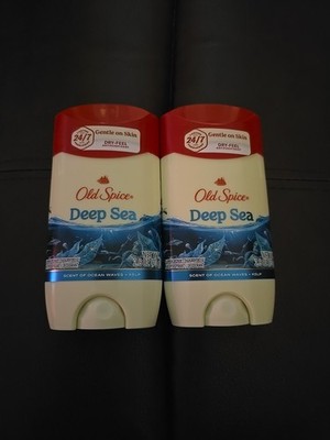 2 Old Spice Antiperspirant Deodorant 24 7 Deep Sea Fresh 2.6 Ounce  (D7)