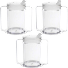 12Oz Adult Sippy Cup with Handles - Independence Sip Cups for Adults with Limite