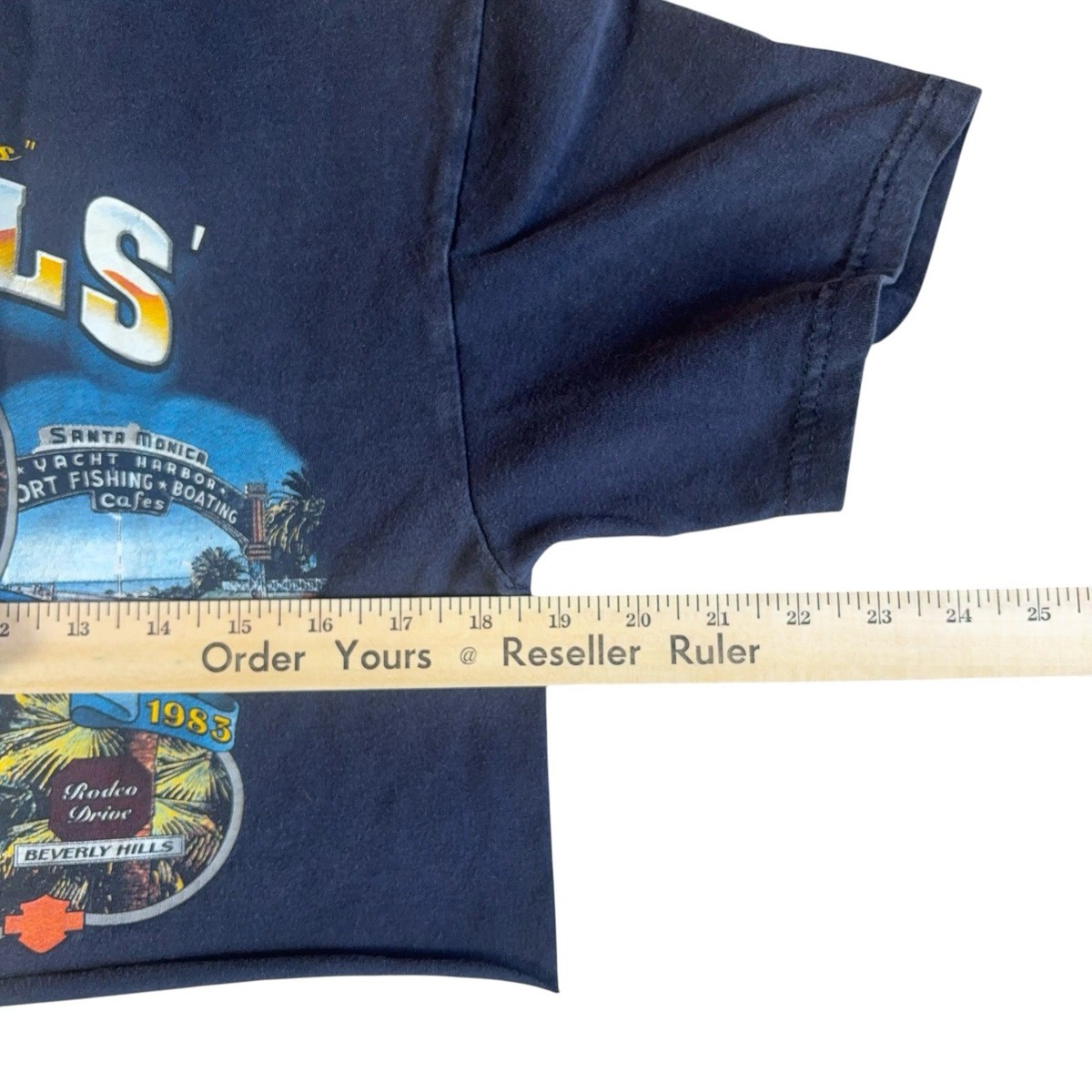 Vintage Harley Davidson Bartels Medium 2008 Cropped Tee Womens Boxy Y2K View 6