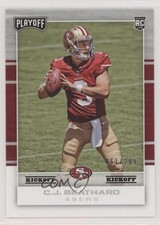 2017 Panini Playoff Rookies Kick Off 61/299 CJ Beathard #207 5jx