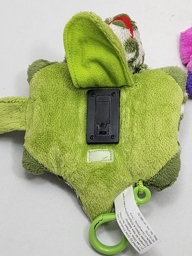 LESEN Dream Lite Kissen Haustier Rucksack Clip Mini Plüsch Marienkäfer Dinosaurier Triceratops - Bild 7 von 13