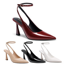 DREAM PAIRS Women's Slingback Pump Shoes High Heel Pointed Toe Dress Shoes