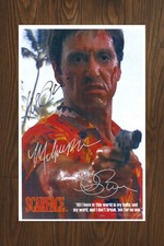 SCARFACE Signed Movie Poster 11x17 with COA - Authentic Memorabilia SCARFACE Signed Movie Poster 11x17 with COA - Authentic Memorabilia