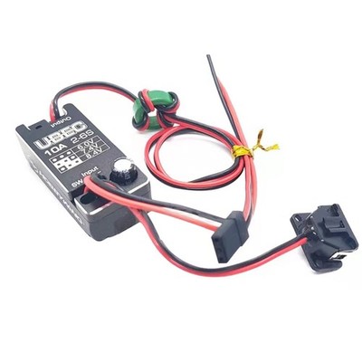 RC Car Waterproof UBEC 10A Voltage Regulator Module 2-6S Adjustable Shell BEC