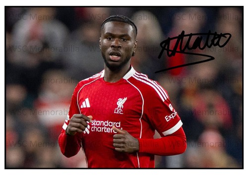 12360. Amara Nallo Signed Pictures (A4 Prints) Liverpool