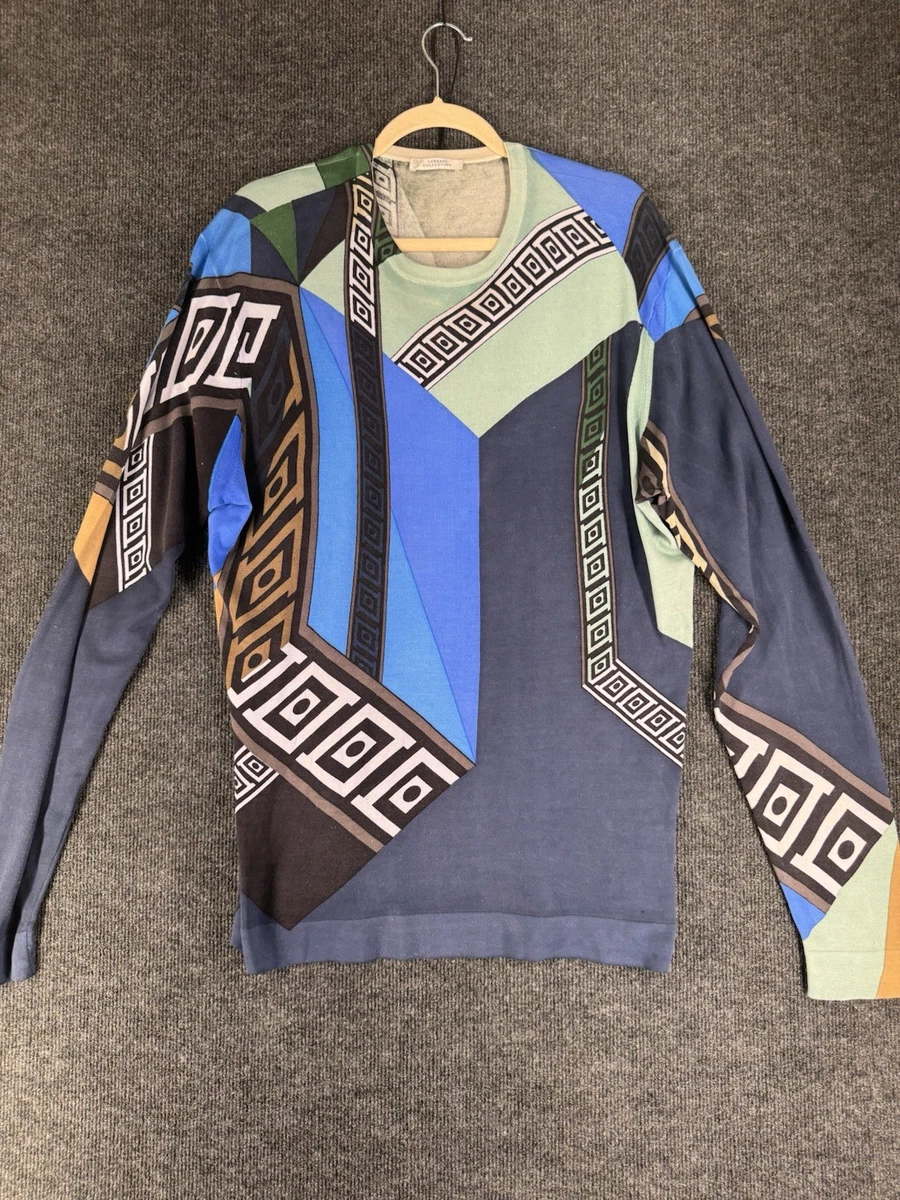 ほぼ未使用　VERSACE スパイクデザイン　トップス Versace Long Sleeve Geometric T-Shirts for Men for sale | eBay