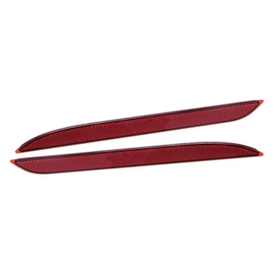 Difusor de lente reflectora de parachoques trasero rojo apto para Ford Mustang 2015-2017 Acc - Imagen 1 de 4