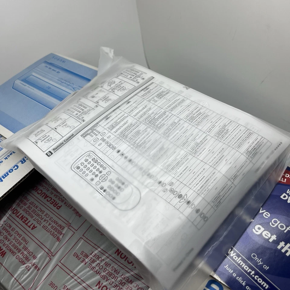 Funai SV2000 WV805 4 Head HiFi VCR VHS Recorder DVD Player New Partially Sealed - Image 4 of 4