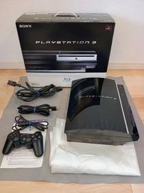 Sony PlayStation 3 PS3 CECHA00 60GB First Black Model Console GAME Japan