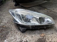 Peugeot 208 Headlight Driver's Side 2012-2019 Headlamp