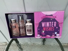 NEW WINTER WISHES BATH & BODY THOUSAND WISHES SHOWER GEL MIST & LOTION
