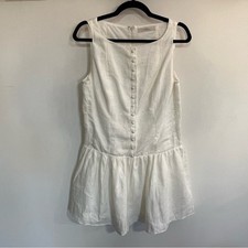 *NEW* Faithfull the Brand Blair Linen Mini Dress Woman Size US 8