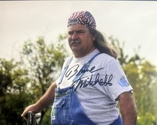 BRUCE MITCHELL SIGNED 8x10 PHOTO SWAMP PEOPLE AUTOGRAPH AUTHENTIC COA