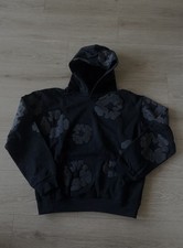 Denim Tears Mono Black Hoodie - Size L - 100%...
