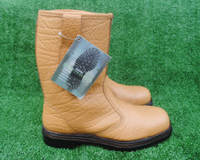 💥Brand New SAMSON UK 8 🍒   Steel toe Rigger Boots   💥