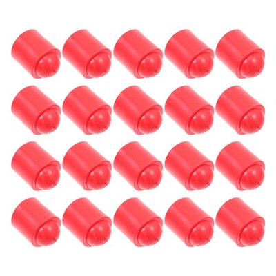 20 Pcs Billiard Queue Unten Cover Billardstangen-endschutz Pool -Cue -Teile