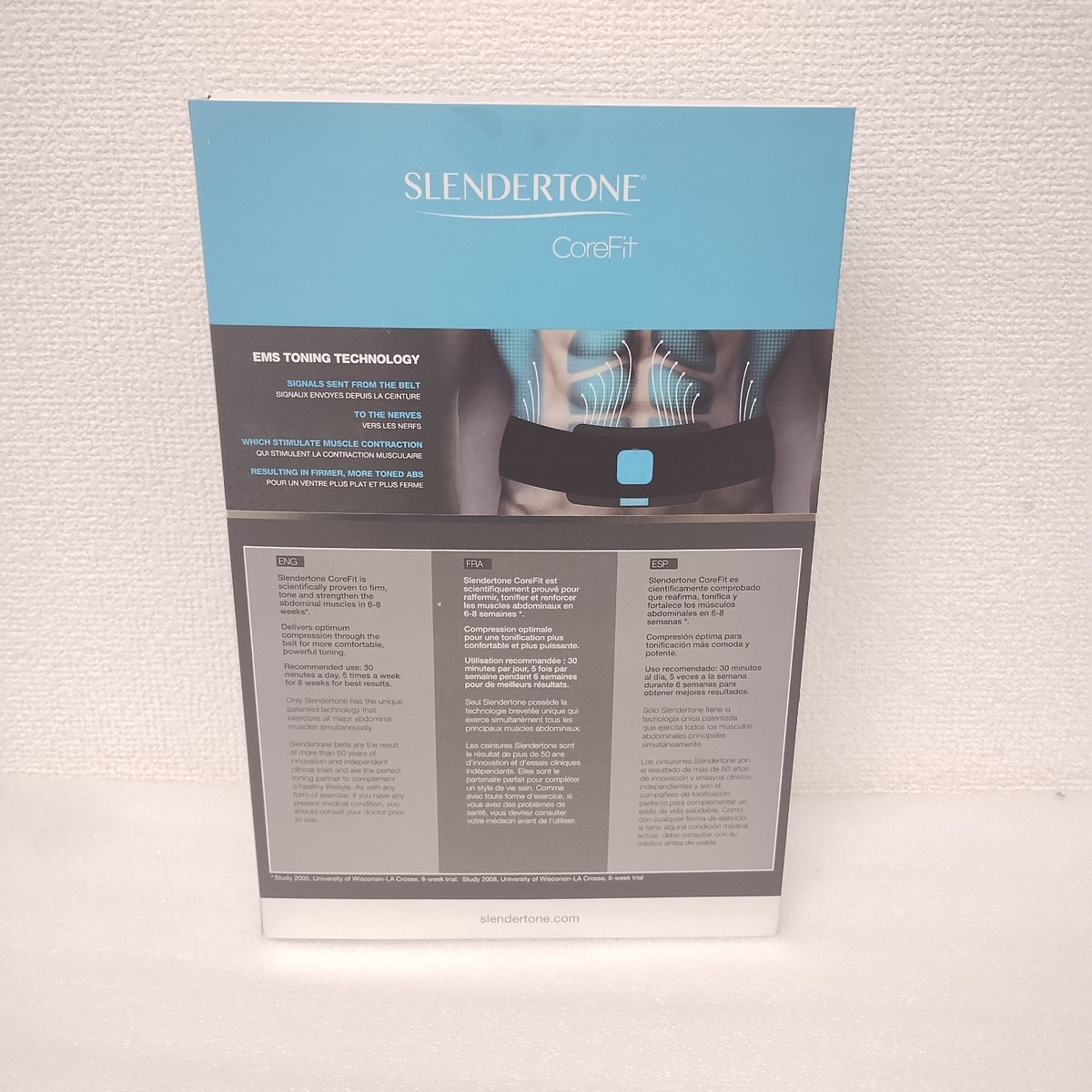 『新品未使用品』SLENDERTONE Core EMS Slendertone CoreFit Abdominal Toning Belt Muscle Toner