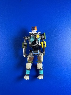 Jazwares Fortnite Brawler Kit Cat Robot 4'' Figure No Shoulder Pad Figure Only