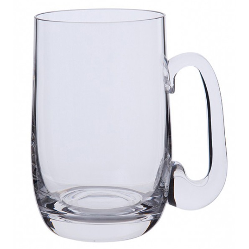 Dartington Falstaff Tankard Crystal Glass Beer Ale Mug Handmade DR803