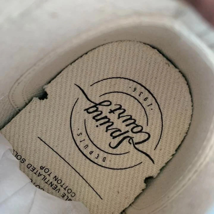 Zapatillas de Corte de Primavera Zapatos Marrón Corte Alto Talla Para Mujer 38 US7-7.5 Sin Caja NUEVO Foto 4 de 4