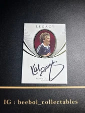 Kenny Dalglish On-Card Auto /08 2023 Futera Unique Ink Scotland King Kenny RARE