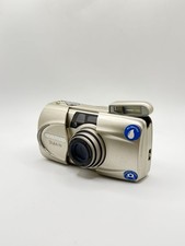 Olympus Stylus 150 Point Shoot 35mm Film Camera Silver Read Description