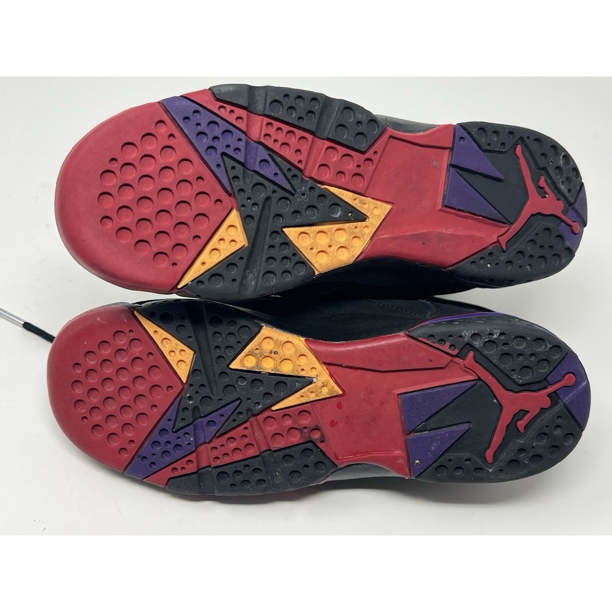 2012 Nike Air Jordan 7 Retro Promo Sample Raptors Size 5Y Black