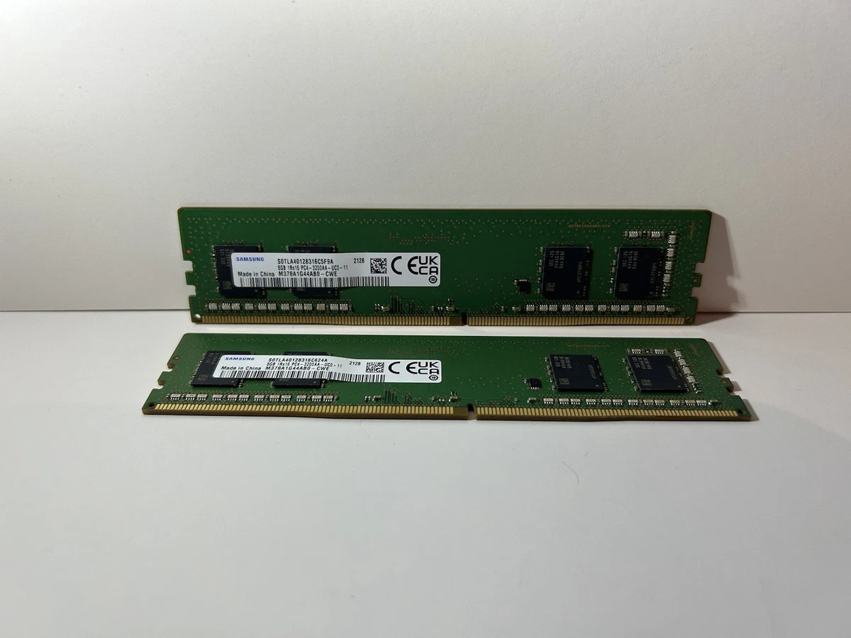 Samsung DDR4 SDRAM 8 GB Capacity per Module DIMM Computer Memory