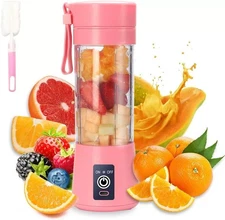 Portable Blender Personal Mini Mixer Protein Shakes Juicer Cup USB Rechargeable