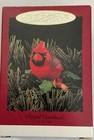 Vintage Hallmark Keepsake 1996 Regal Cardinal Clip on Christmas Bird Ornament