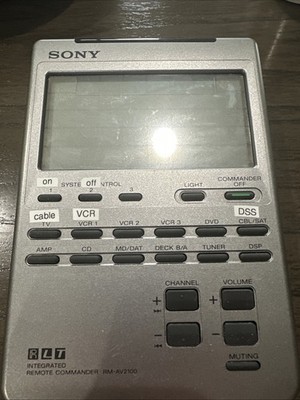 Sony Integrated Remote Commander RM-AV2100 RM AV 2100